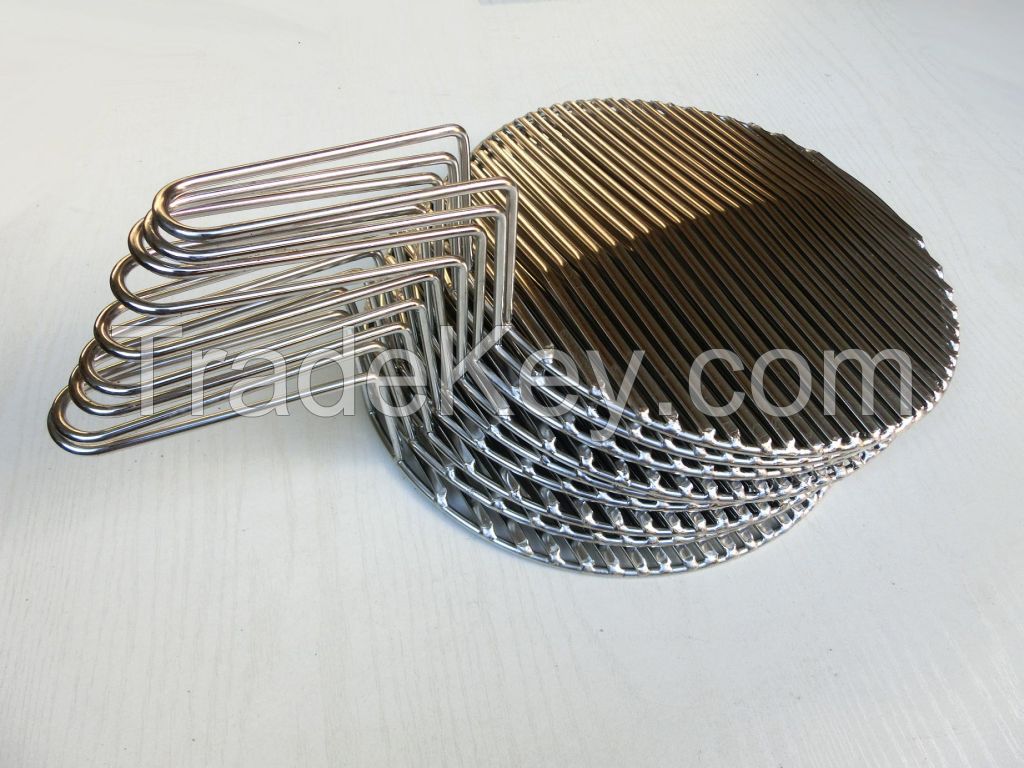 Welding stainless steel bbq mesh