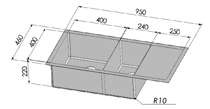 stainless steel sink