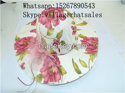 VG-Wl001Fashion Linen lady's hat