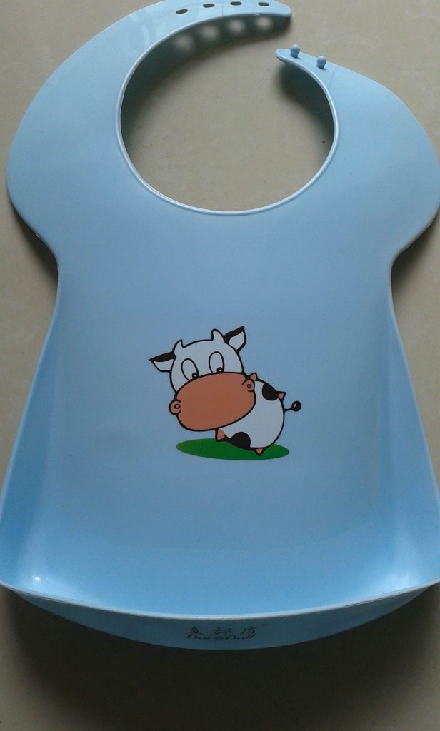 plastic baby bib