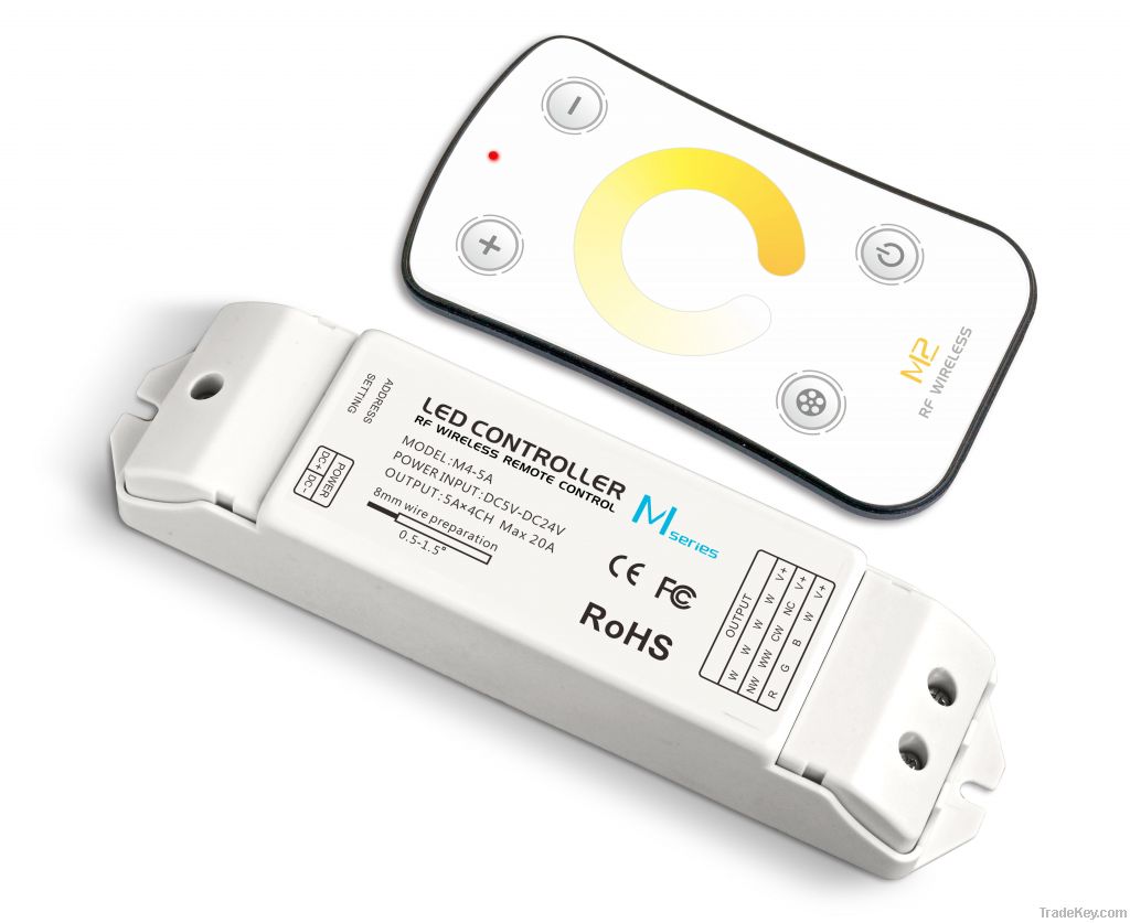 six different remote to choose for dimming, CT, rgb control