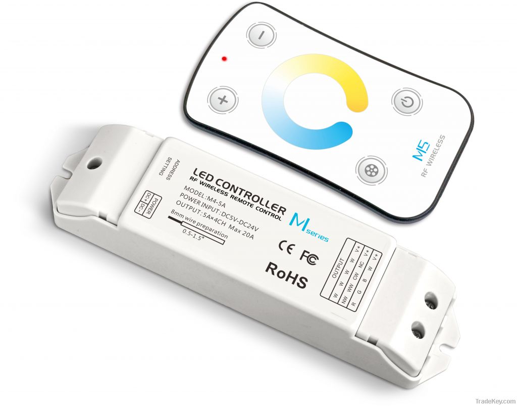 six different remote to choose for dimming, CT, rgb control