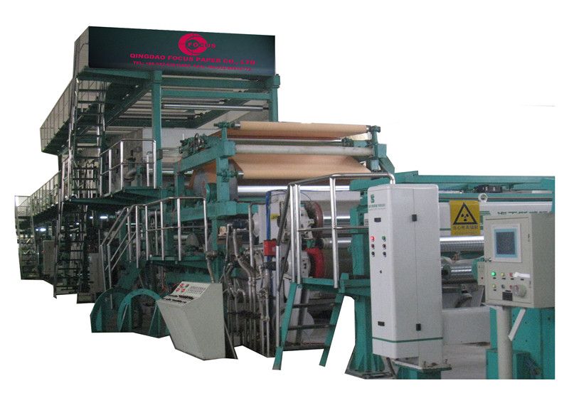 coated paper production line