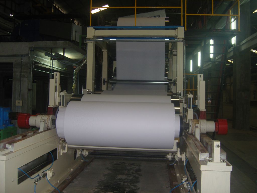 coated paper production line