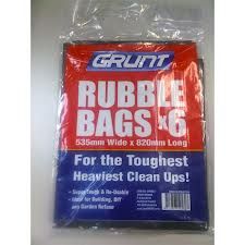 rubble bag