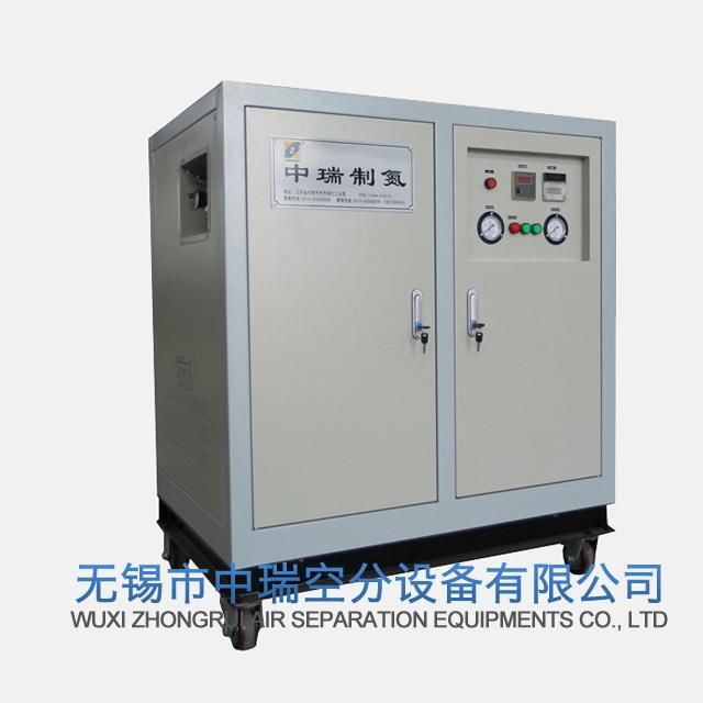 Small nitrogen generator for food packaging