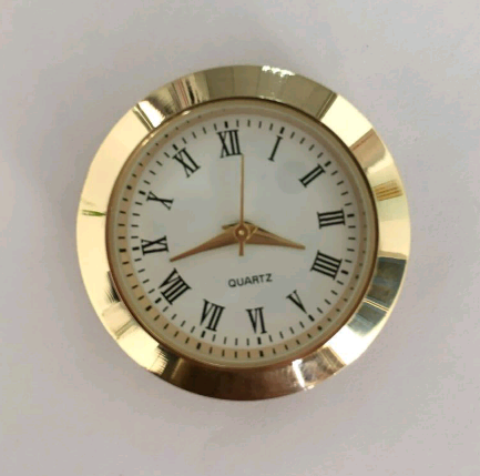 mini 30mm fit up clock inserts clock