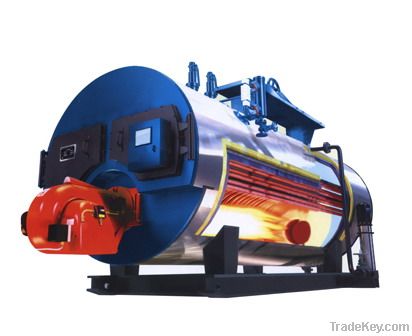 Oil/gas fired boiler