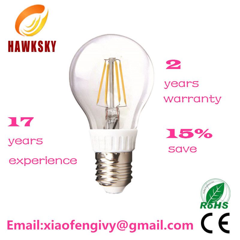 Factory High quality & Low Price e27 e14 led filament bulb