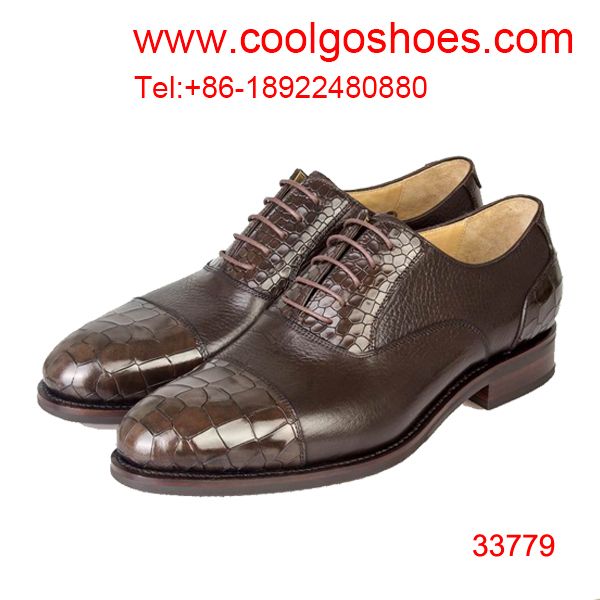 Coolgo stone materal goodyear dress men shoes