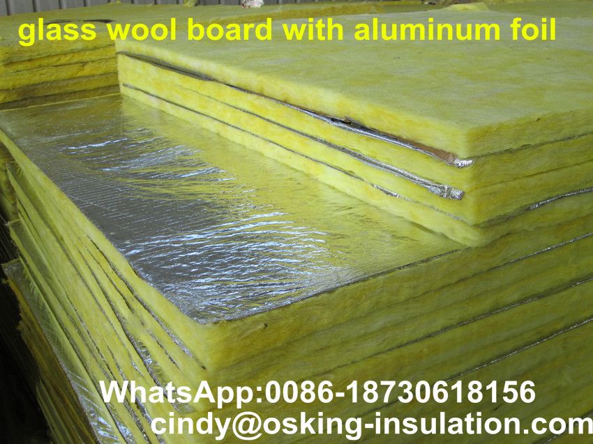 OSKING glass wool blanket with aluminum foil facing price China factory directly