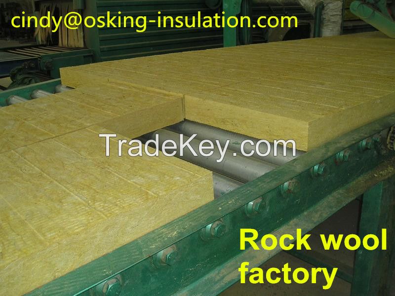 Good quality rock wool board insulation material from China cheap price