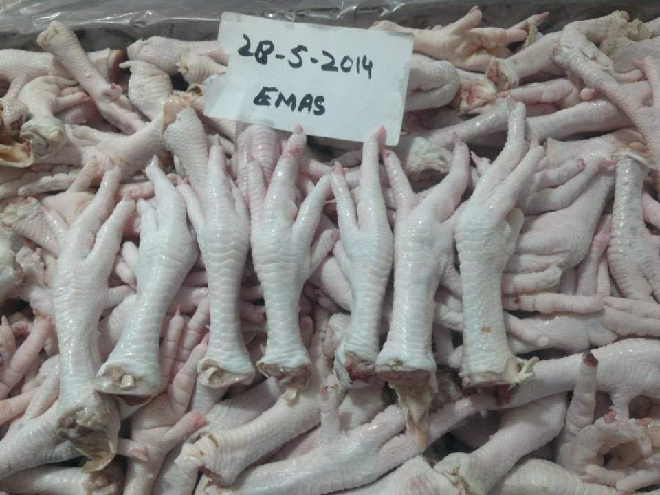 Frozen Chicken Feet Whole Round