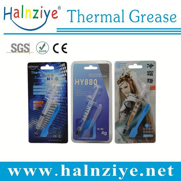 nano silicone electric silver thermal paste/compound/grease for pcb