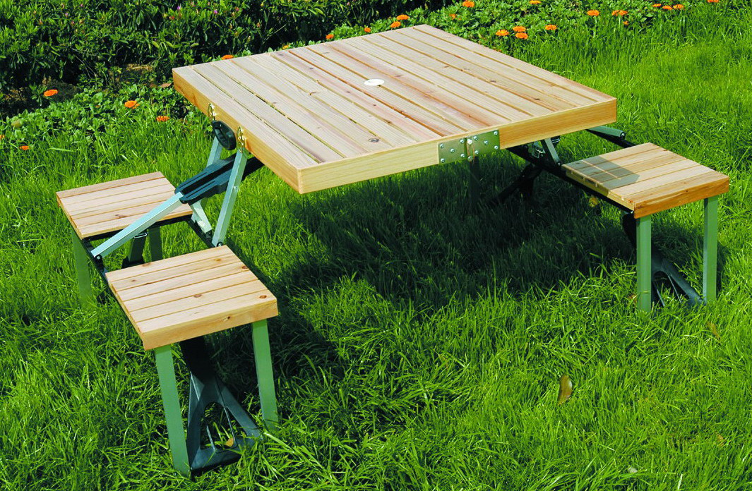 Wooden Picnic Table