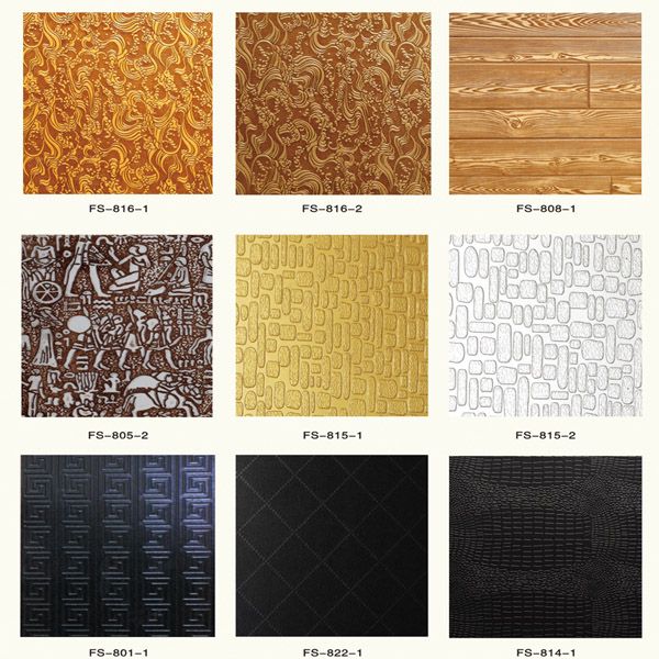 Interior decorative 3D wall panels