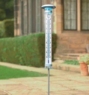 Thermometer Solar Light