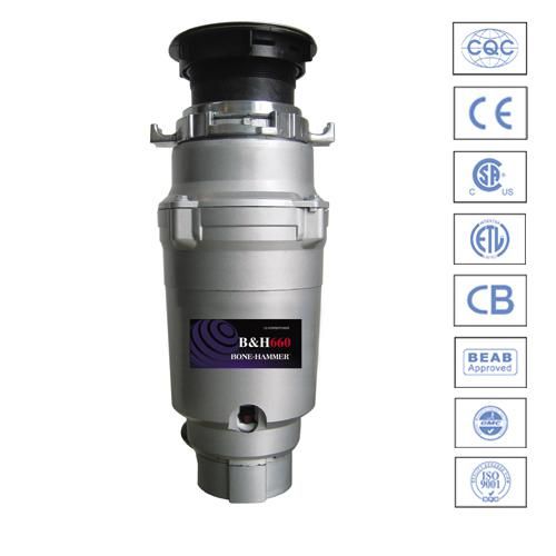 Food waste disposers B&amp;H 660