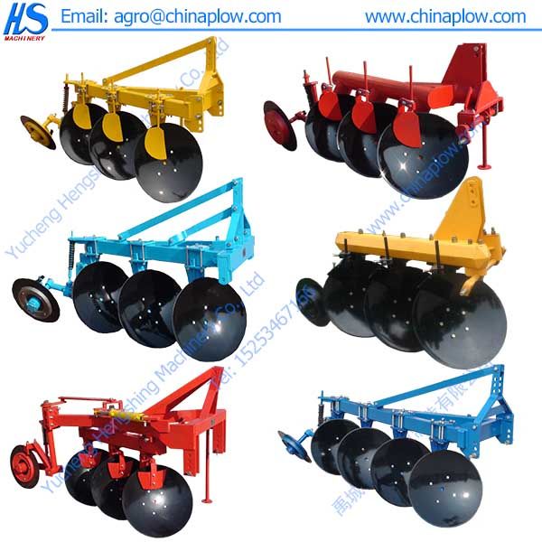 Three disc plough