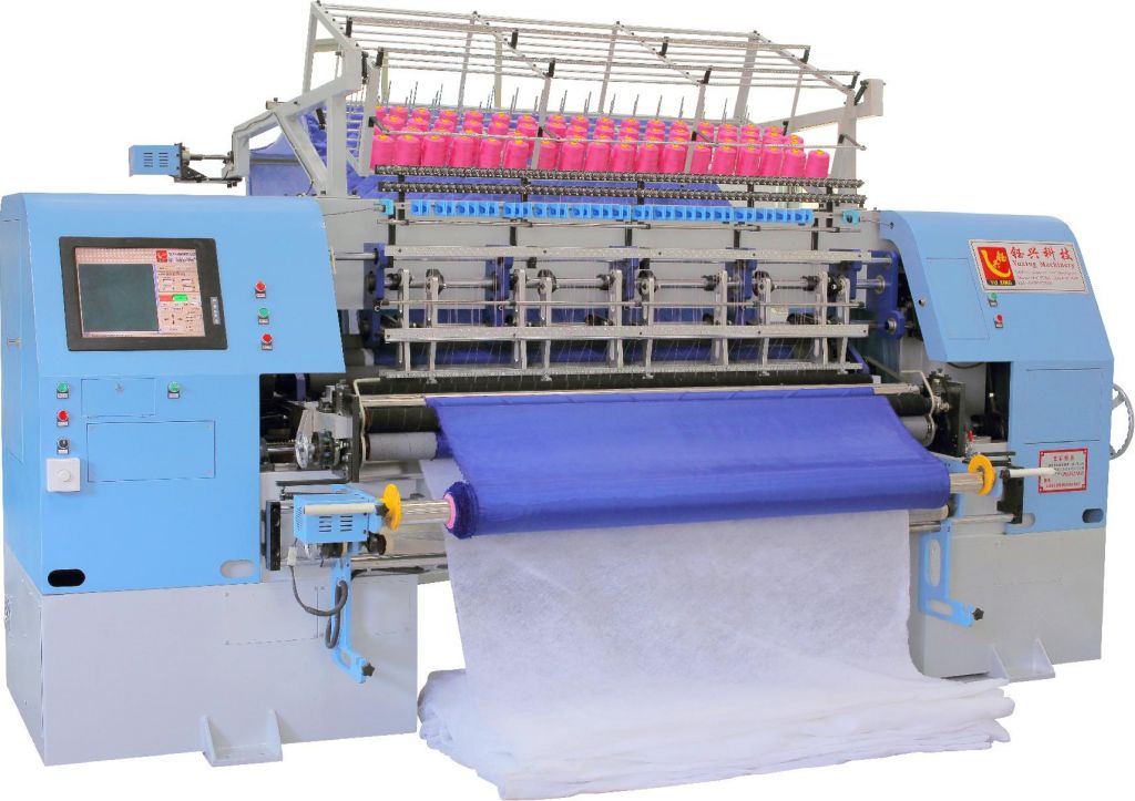 Computerized High-end shuttle (Lock-stitch) Multi-needle Quilting Machine(YXG-76-2C/3C