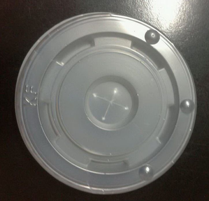 Flat lid Plastic lid Disposable lid Paper cup lid(12oz)