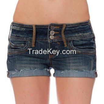 Denim Shorts and Cotton twill shorts