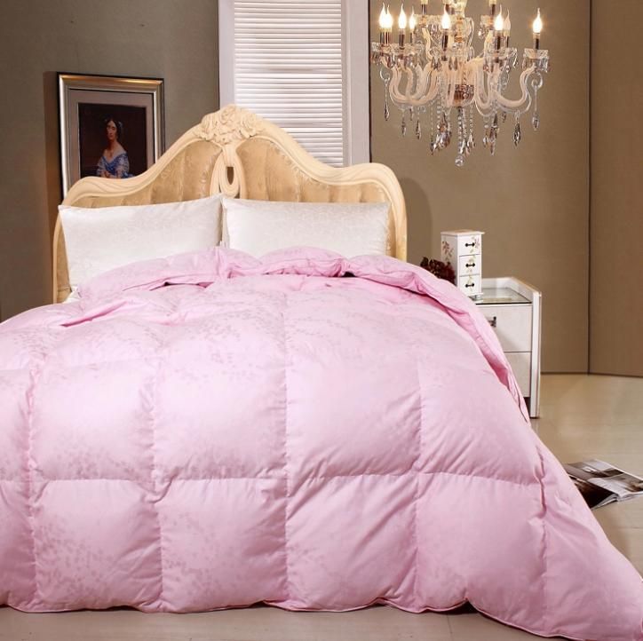 mercerized duck/goose down feather duvet comforter