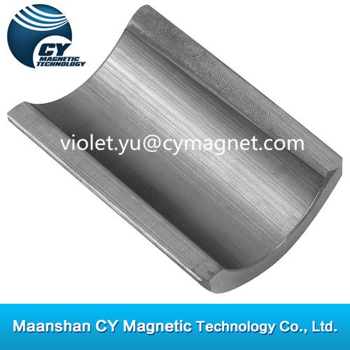 hard ferrite segment magnet used in electric motors