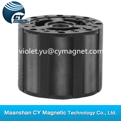 hard ferrite segment magnet used in electric motors