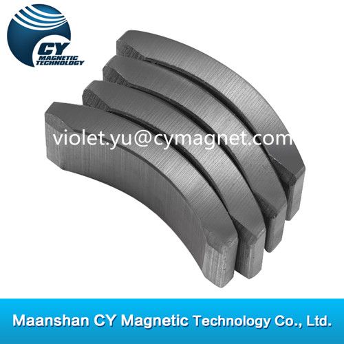 hard ferrite segment magnet used in electric motors