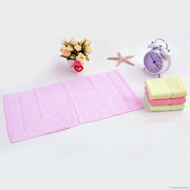 25*50cm, 100%bamboo fiber square towel