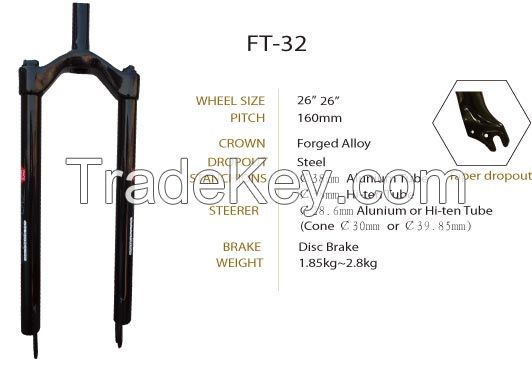 Fat Tire Bicycle Fork 