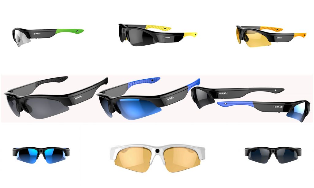 Full HD 1080P Mini dv dvr Camcorders sport Video Camera Sunglasses High Quality Modern eyewear H.264 1920x1080@30fps