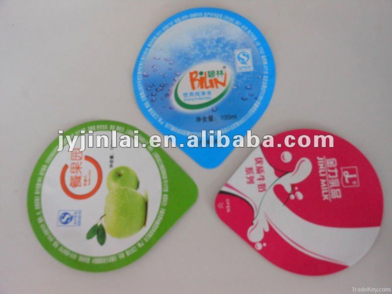 Alluminum Foil Lid For Yogurt Package