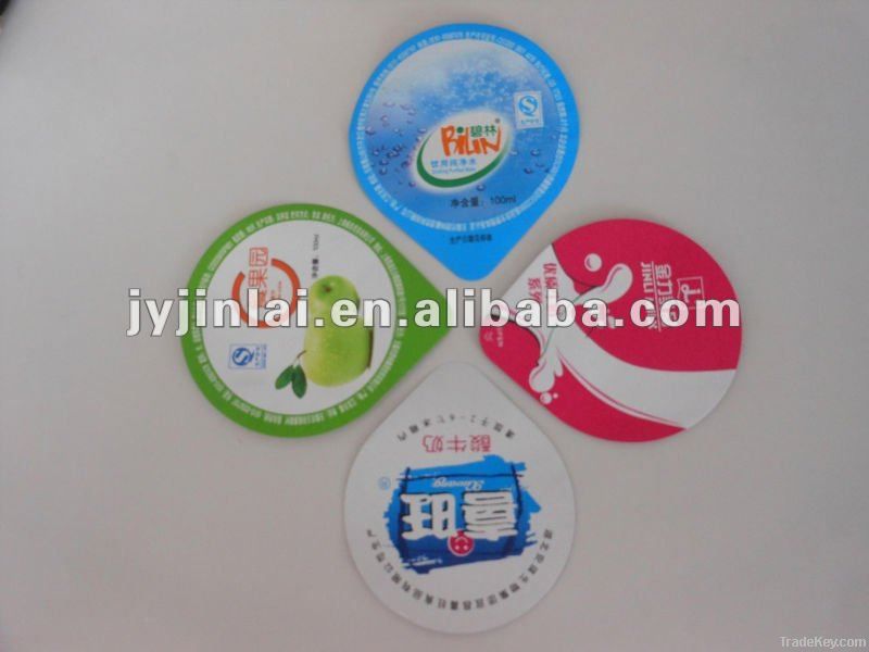 Alluminum Foil Lid For Yogurt Package