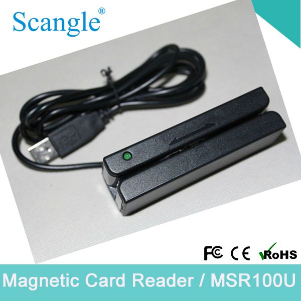 Track 3 USB Magnetic Card Reader POS Card Reader