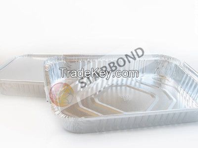 Household Aluminium foil pan-half size pan-medium