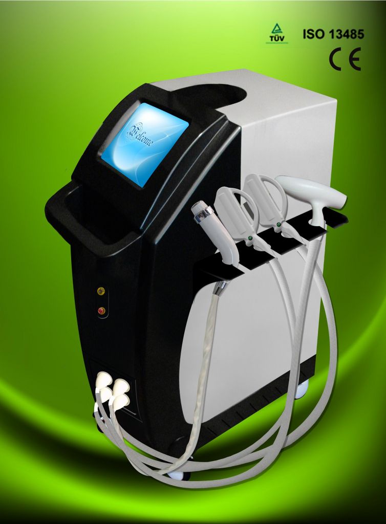 4 in1 Elight+IPL+RF+laser multifunctional beauty machine