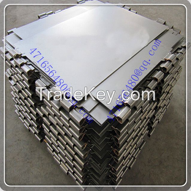 Titanium mother sheet for electrolysis