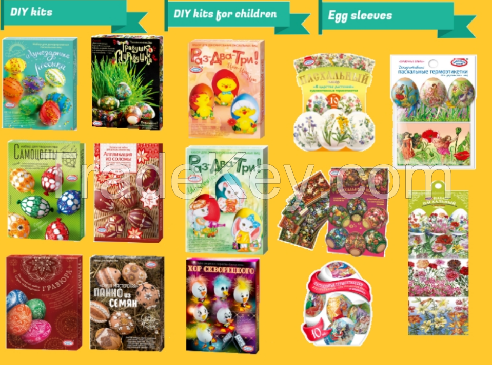 Easter egg decorating kits