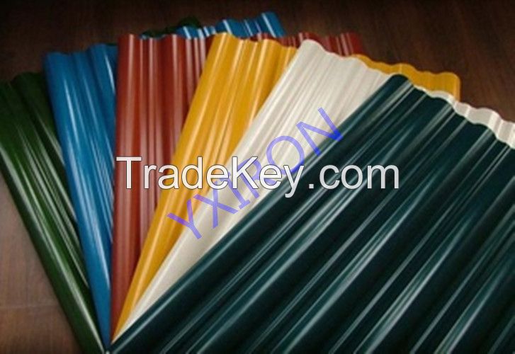 PPGI corrugated steel sheet