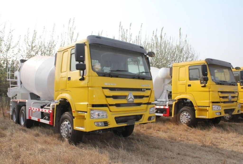 concrete mixer truck