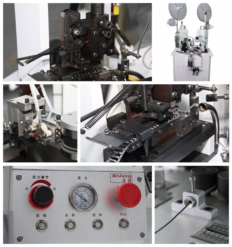 JS-4000 semi-automatic terminal crimping machine