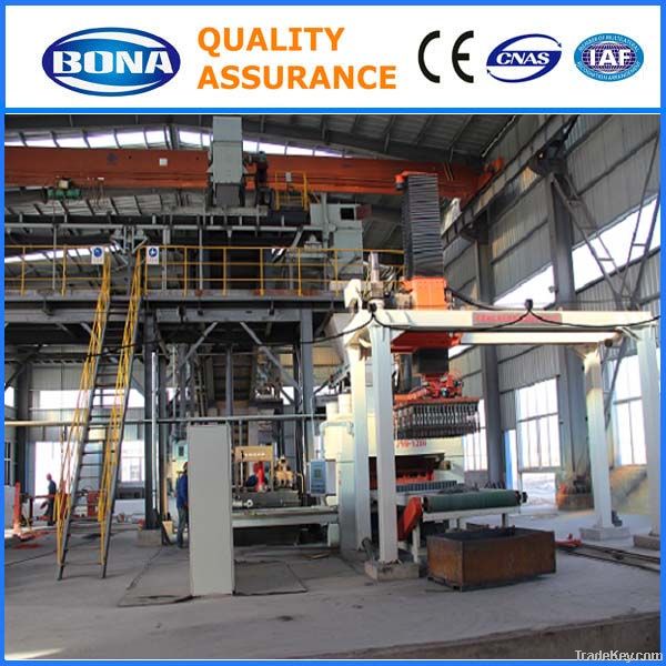 Automatic hydraulic brick machine