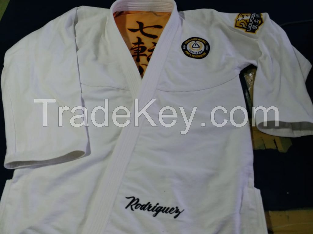 BJJ GI, GI BELT Rashguard, Shinguard, MMA gloves etc