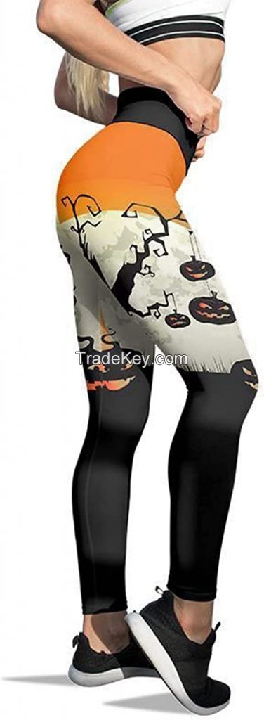 New  design Sexy Women Leggings Custom design sublimation Tight pant Running Gym Sports fashion