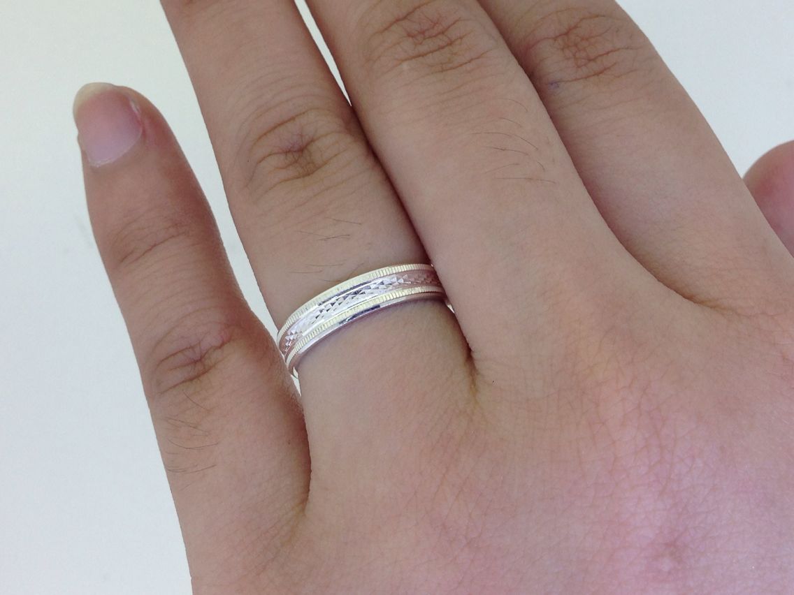 92.5% Silver Wedding Rings