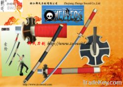 Cosplay Steel Sword Captain Monkey D Luffy One Piece Anime Sword