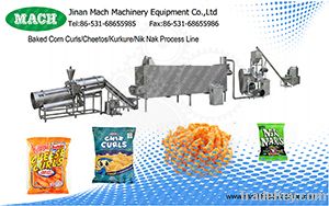 Corn Curl /Kurkure/Nik Nak/Cheetos Snacks Process Machines