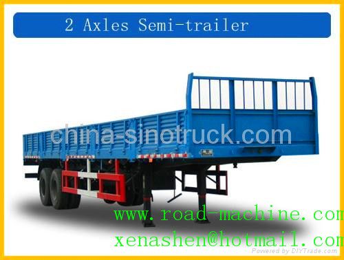 SINOTRUK 2 AXLE LORRY TRAILER